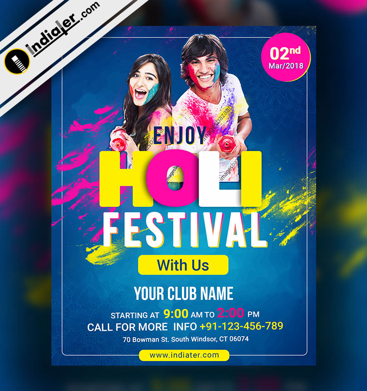 Event Flyer Template Free from indiater.com