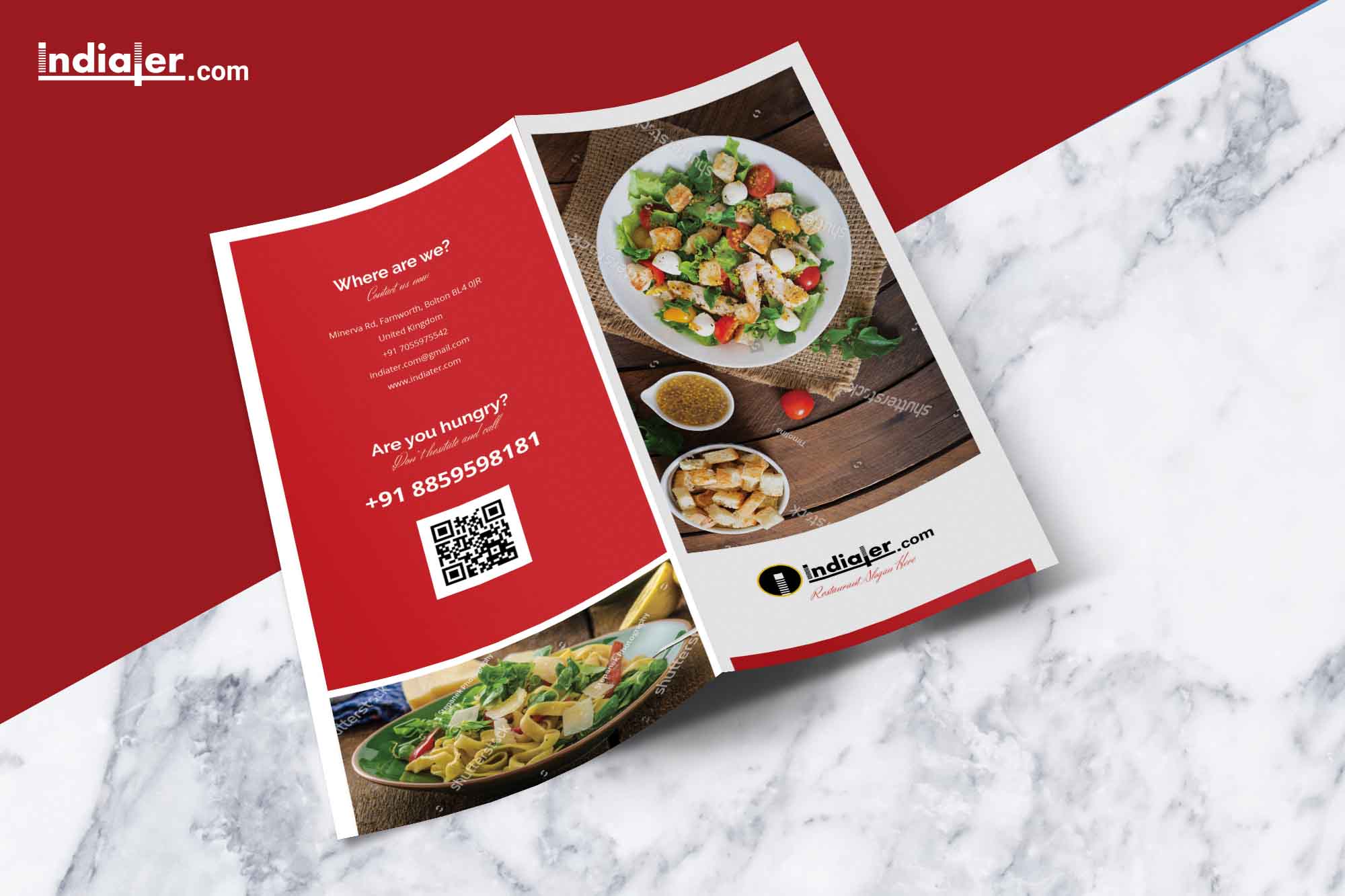 free-restaurant-menu-bi-fold-brochure-psd-front