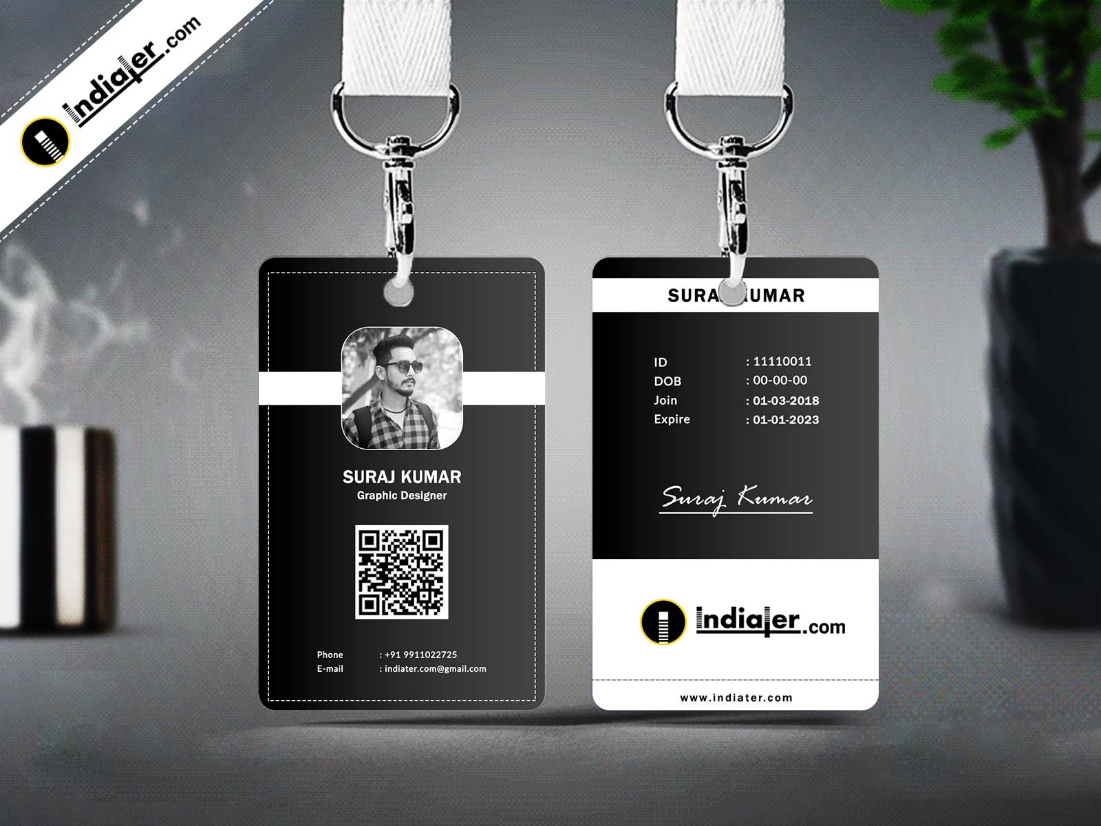 Free Press Pass Template Download from indiater.com