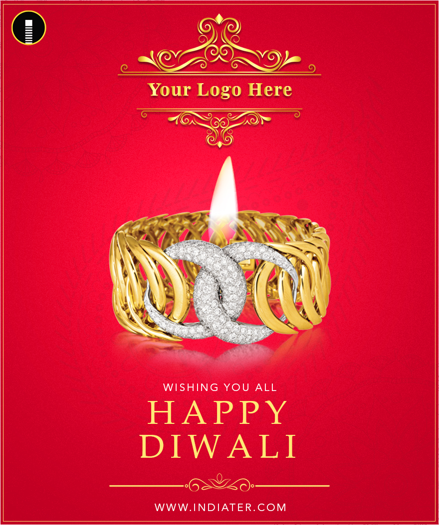 illustration-of-Happy-Diwali-jewelery-promotion-background-with-diya