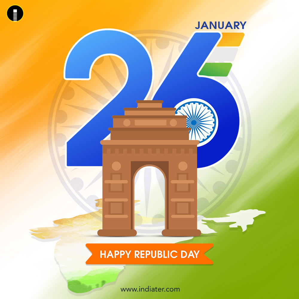 Illustration-of-Happy-Indian-Republic-day-celebration-poster-or-banner-background