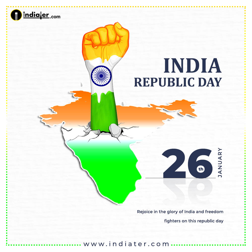 design for happy republic day greetings free download - Indiater
