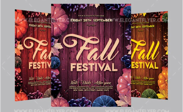 Download Fall Festival Poster Template Free 2020