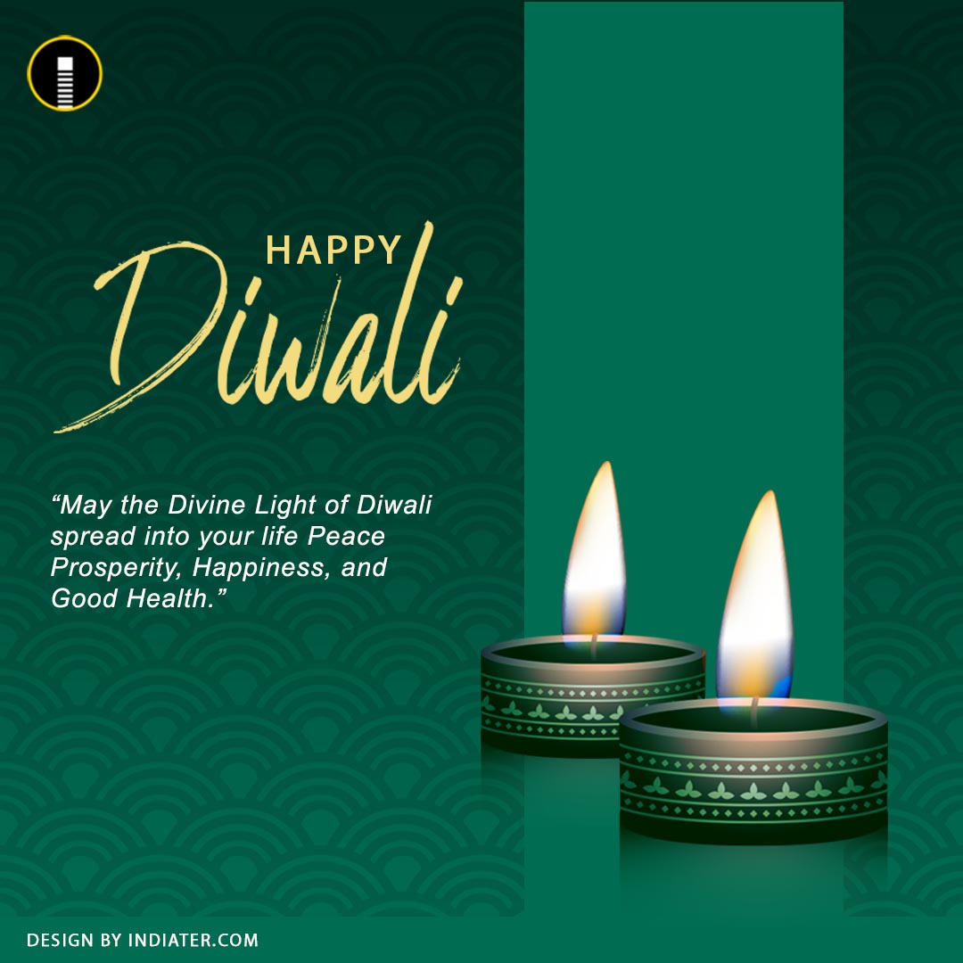 Free Diwali Wishes Greetings With Quotes Banner Free PSD Template Indiater