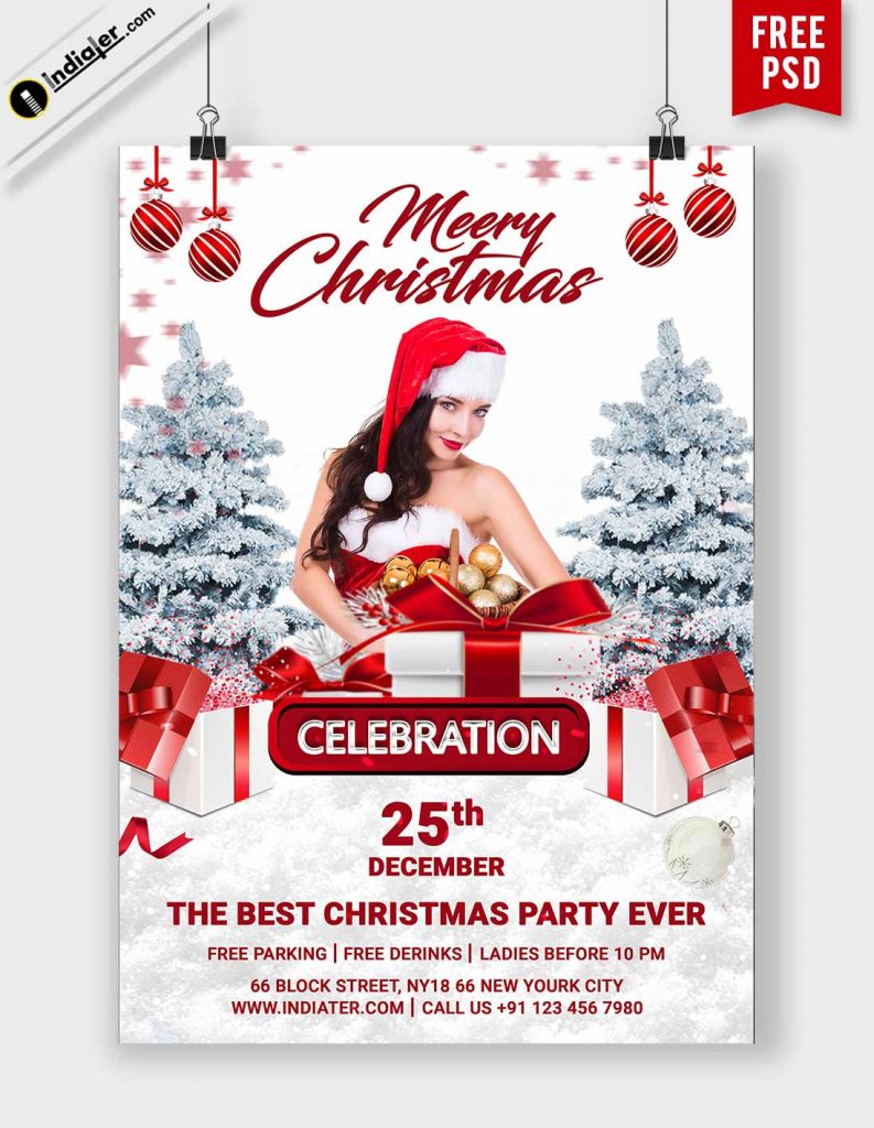Christmas Flyer Template Archives Indiater