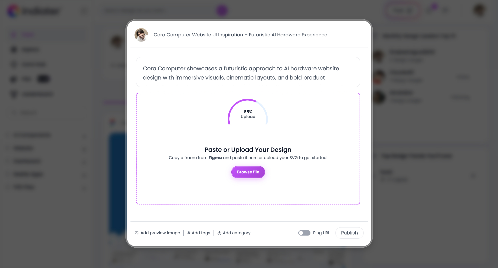 Step visualization