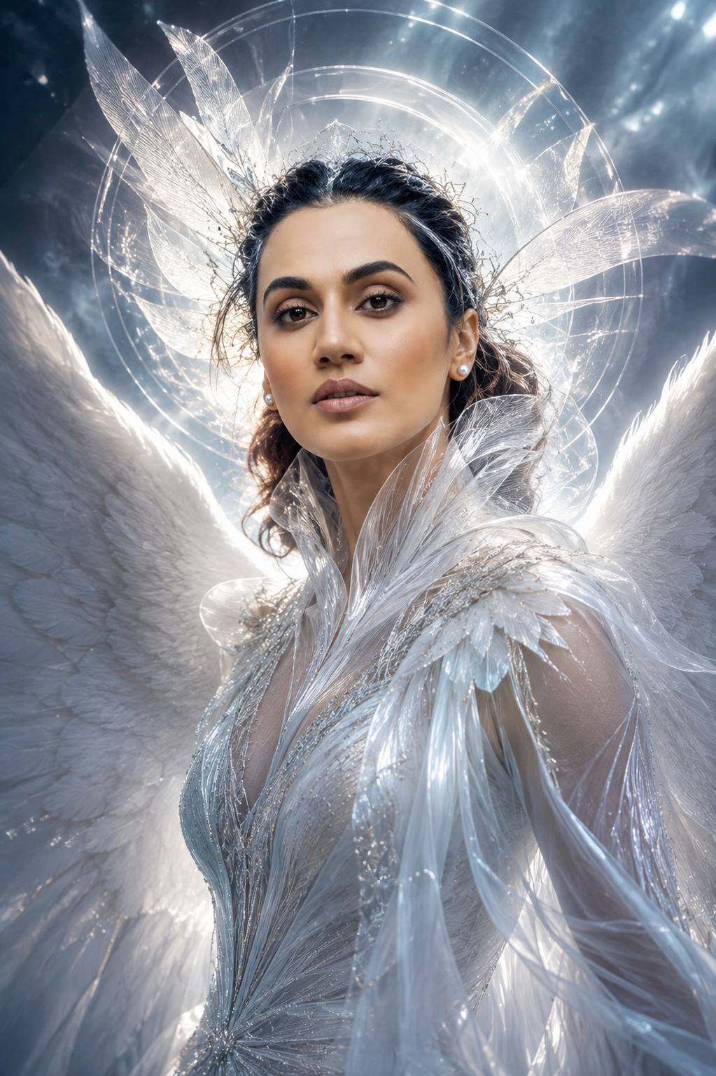 Heaven’s Muse — A Celestial Couture Vision