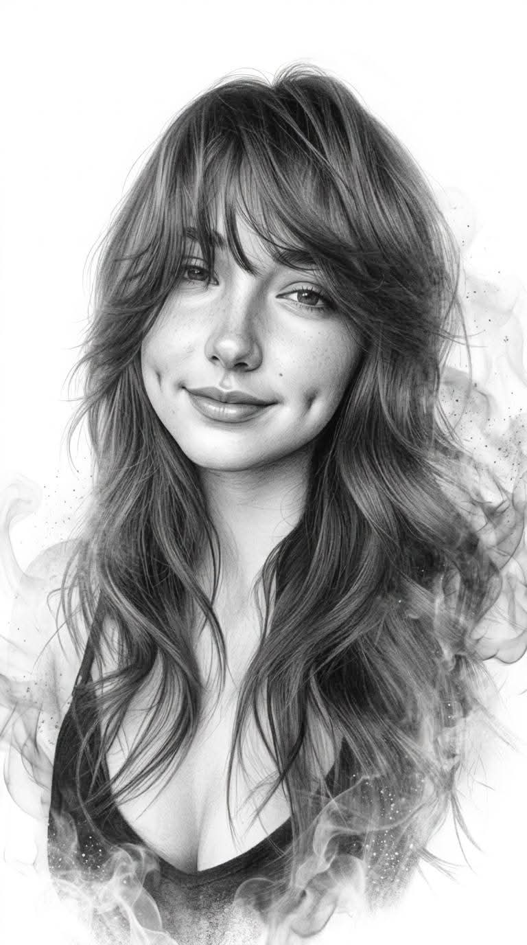Charcoal Portrait AI Prompt | Ultra Realistic Monochrome Fine Art (8K)