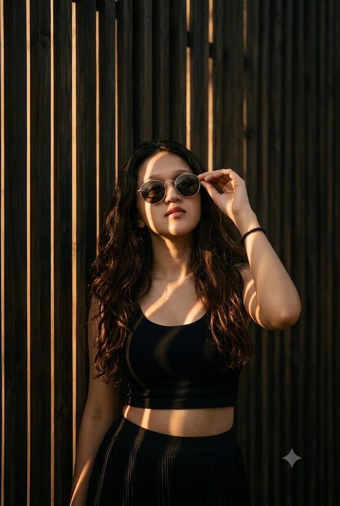 Cinematic Golden Hour Portrait AI Prompt | Dramatic Sunlight Portrait