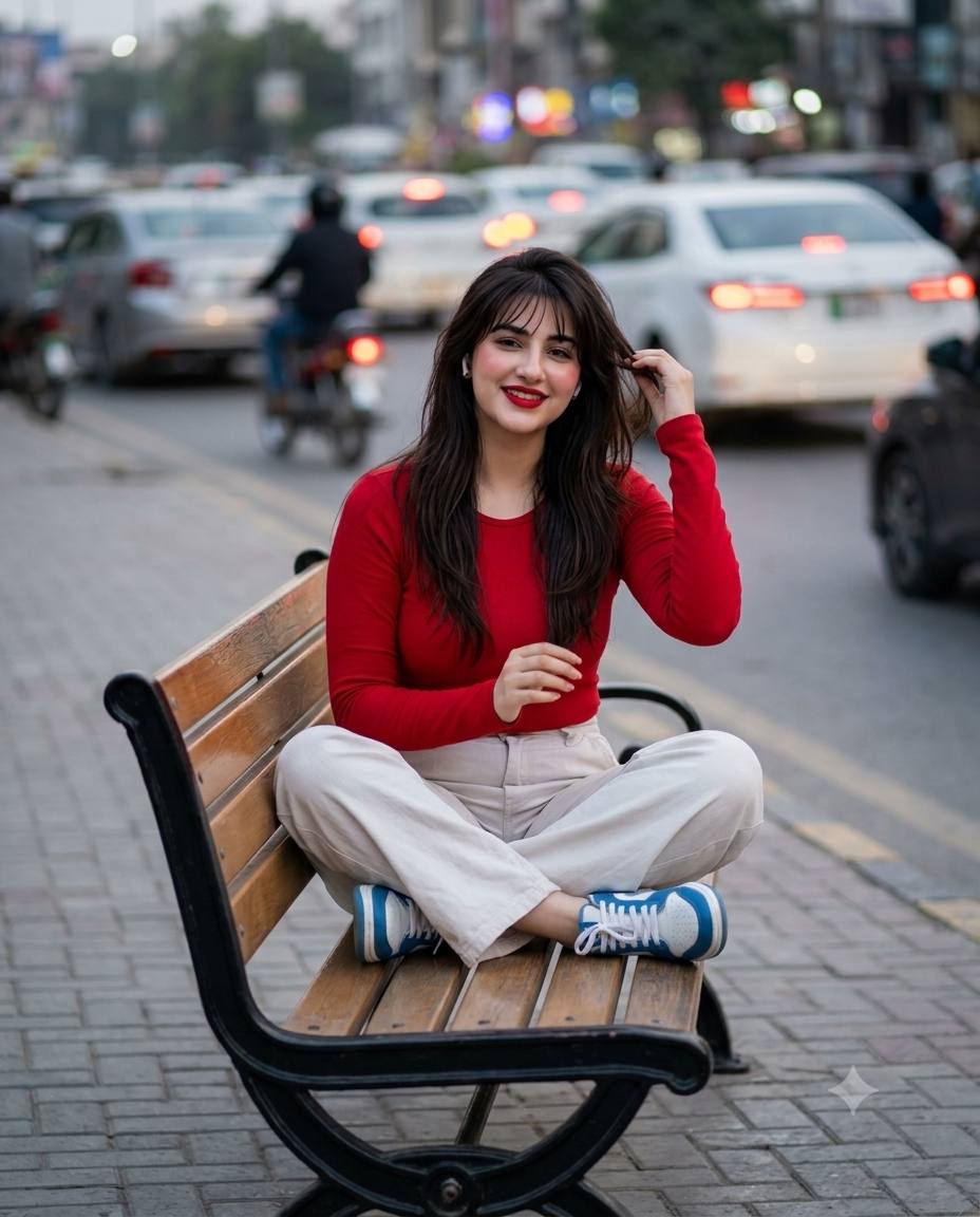 Ultra-Realistic Urban Street Style Portrait of a Young Woman with Face Identity Lock | 8K AI Image Prompt