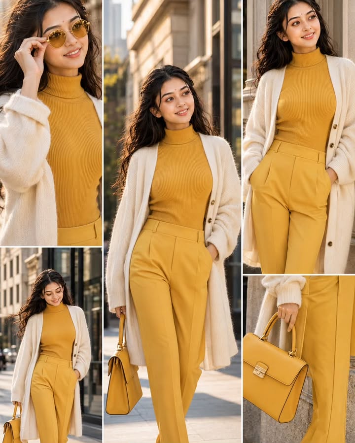 Vogue Street Style Fashion Collage AI Prompt