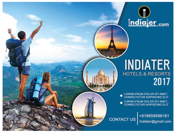Cool Travel Flyer Template