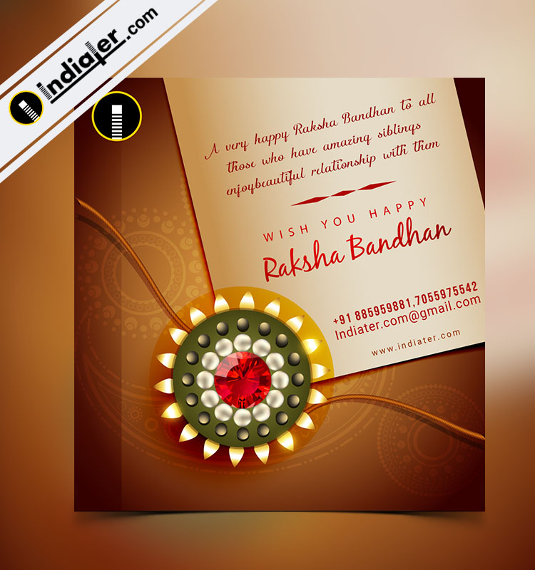 Raksha Bandhan Greeting Template-1
