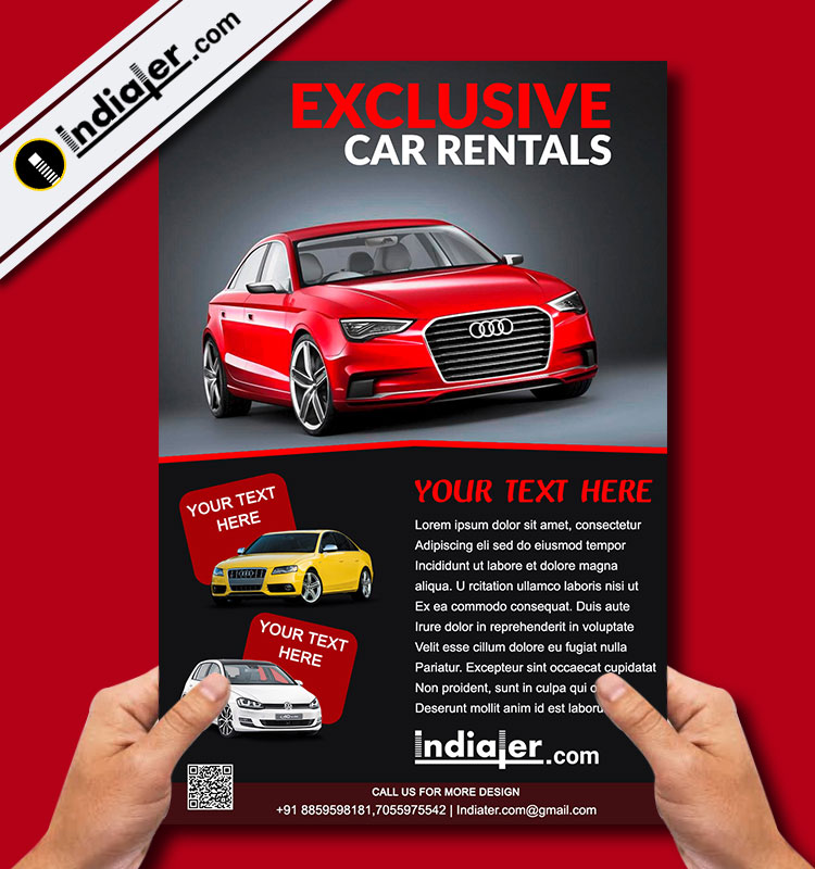 free-exclusive-car-rent-flyer-psd-template