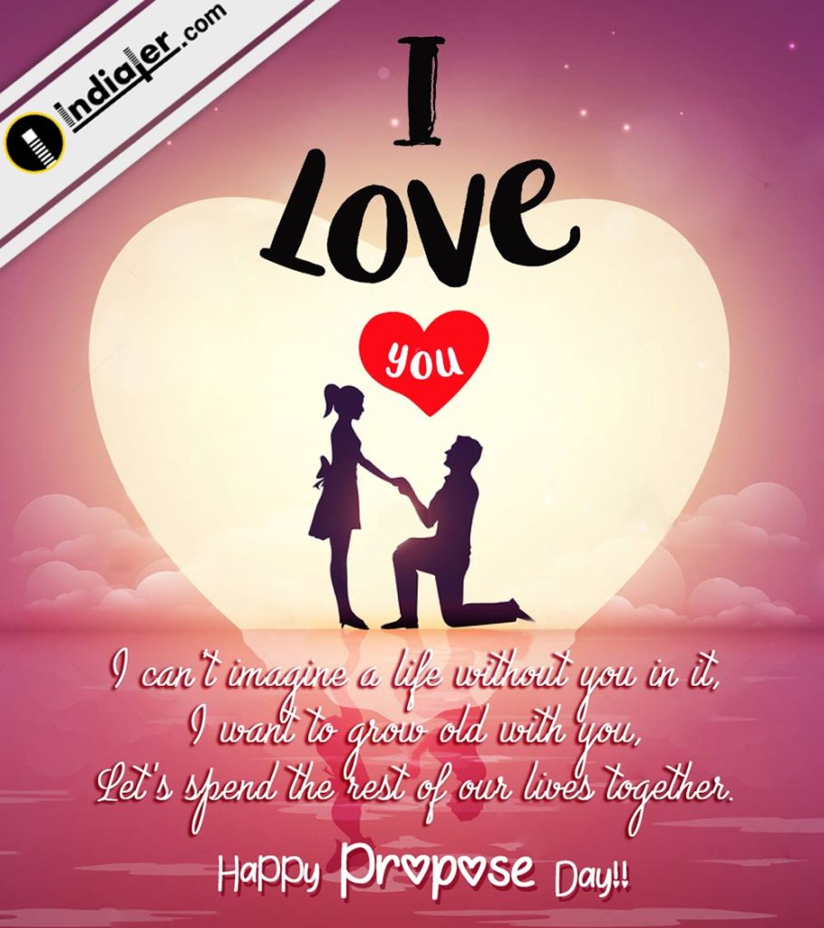 Happy Propose Day Wishes and Greeting Cards with Quote - Indiater