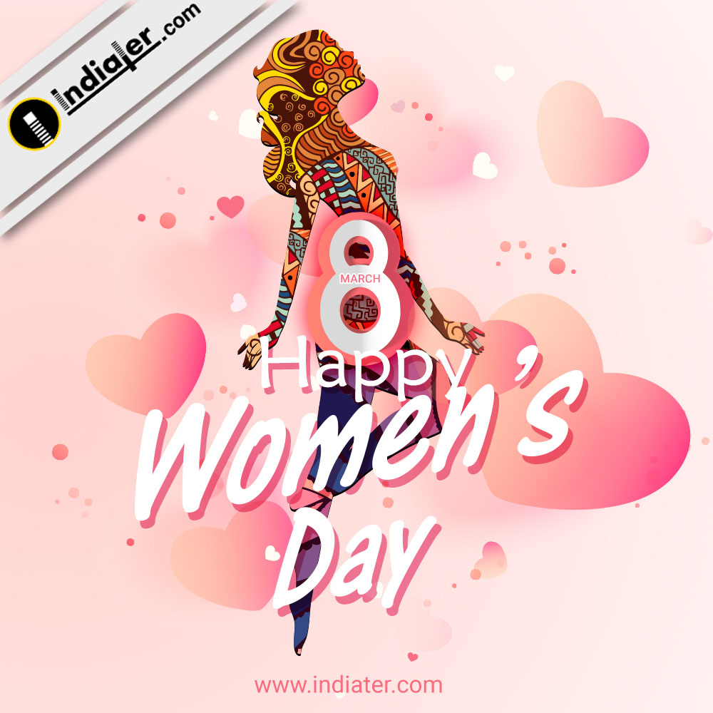 Happy Women's Day wishes images for social media - Indiater