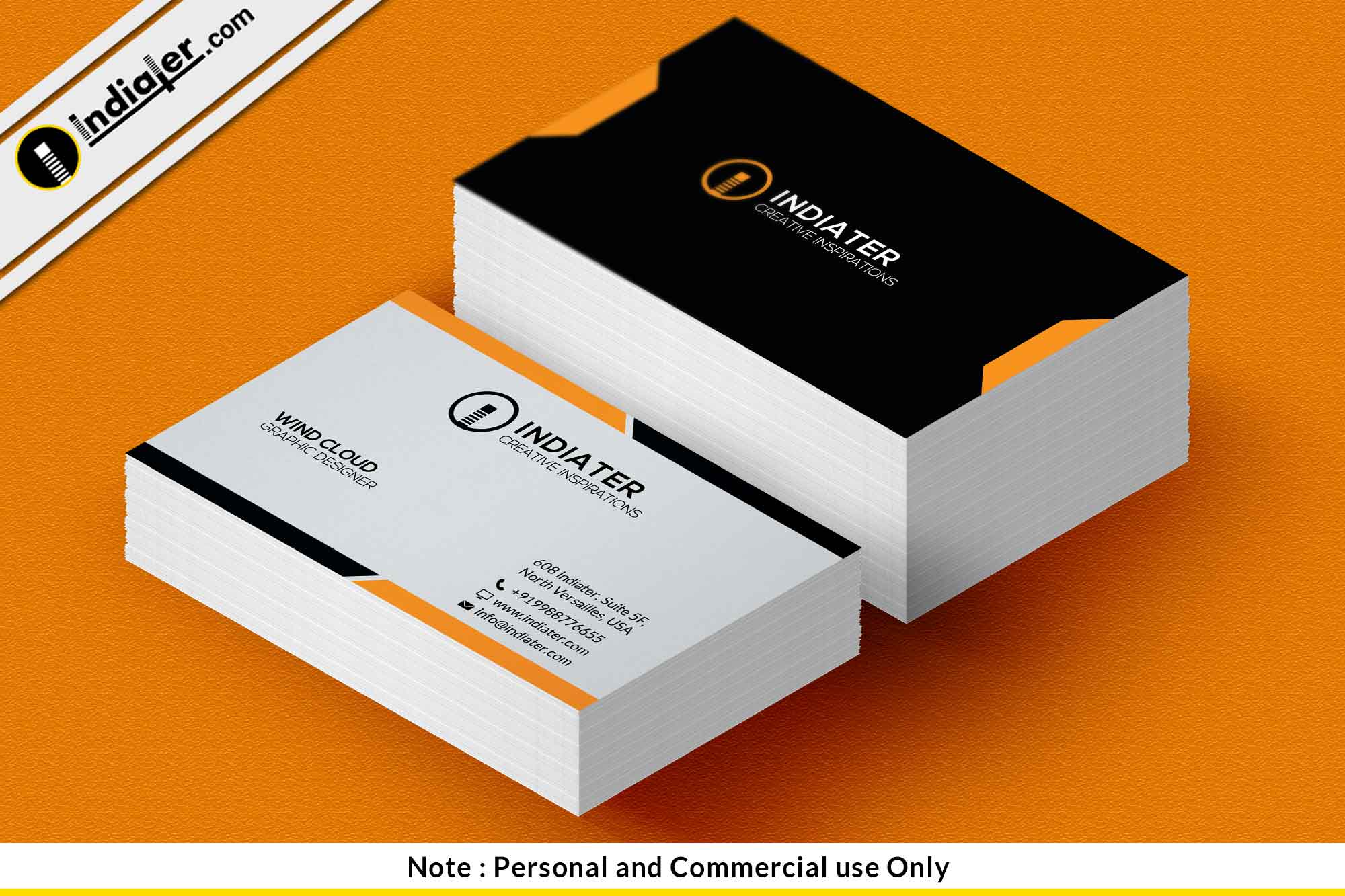 free business card template print at home