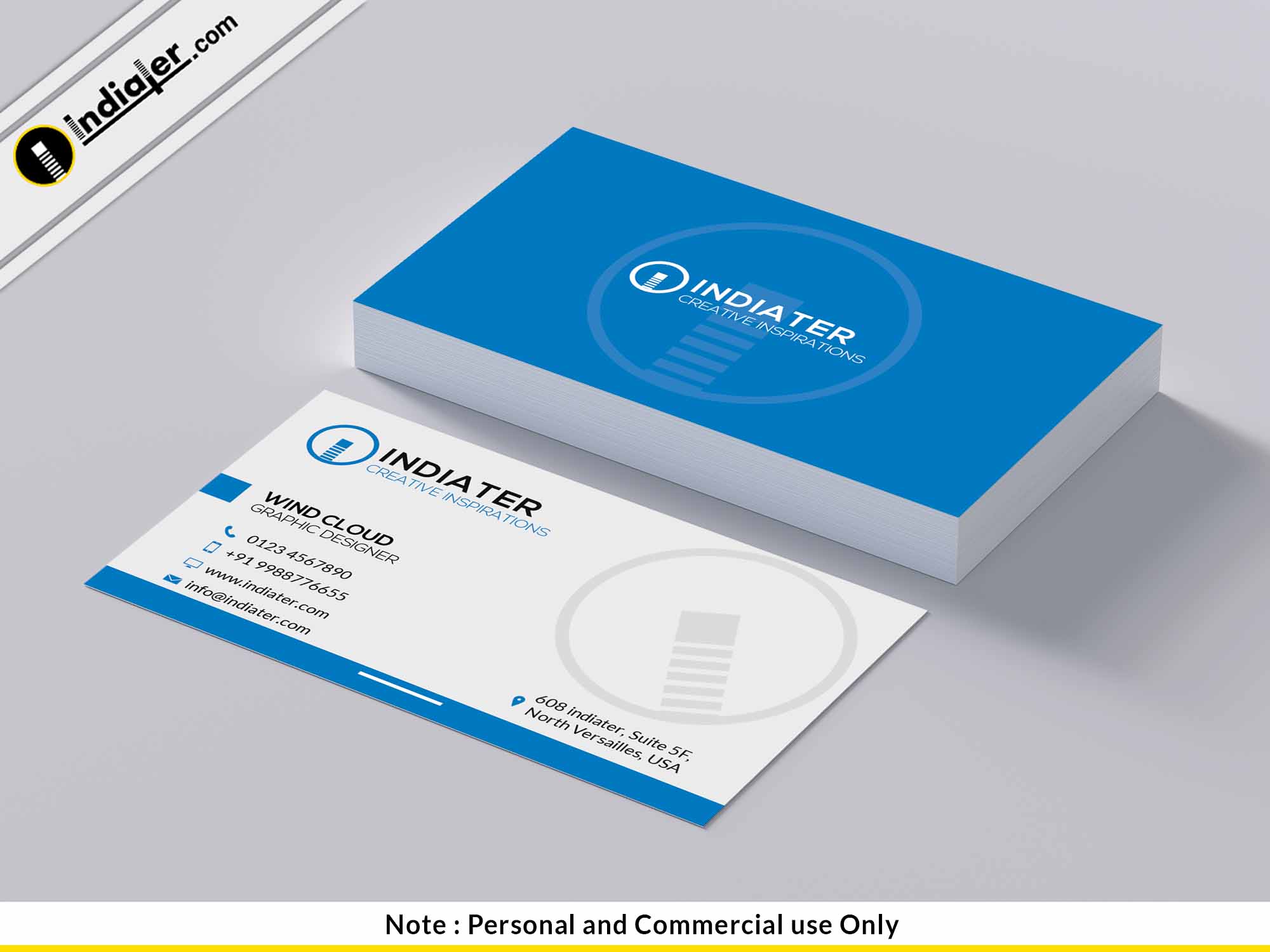 virtual business card template
