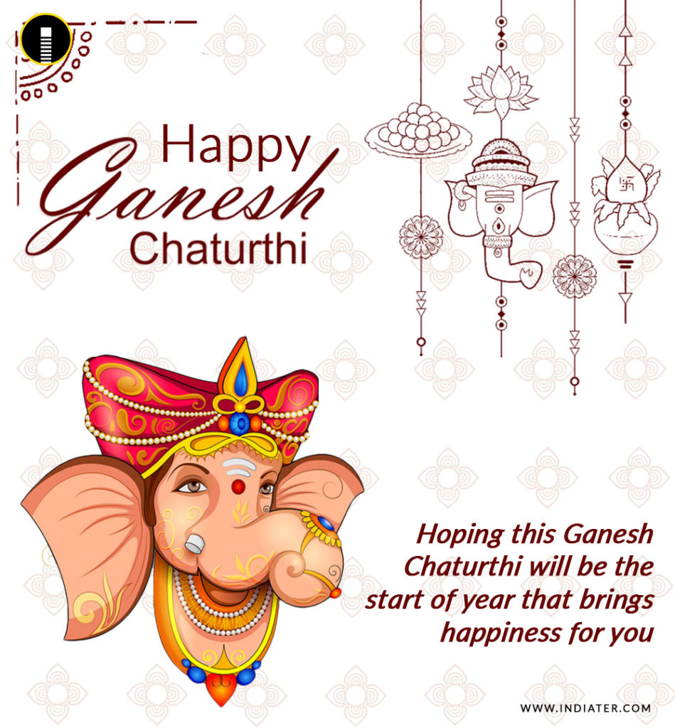 Best Ganesh Chaturthi images for Whatsapp wishes free Indiater