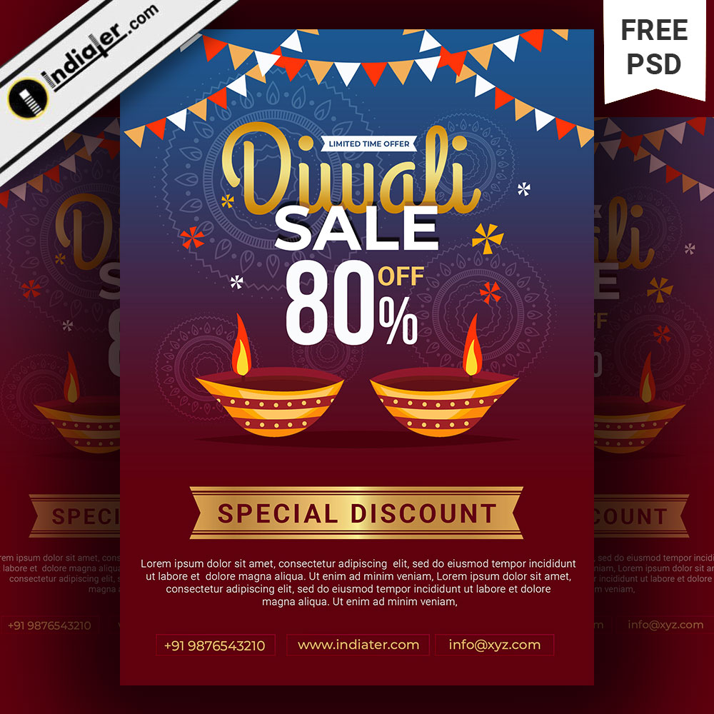 diwali-festival-flyer-template-download-on-pngtree