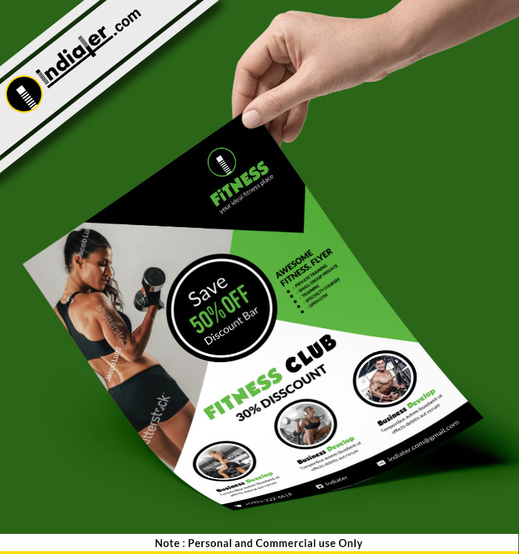 free-fitness-and-gym-offer-flyer-psd-template