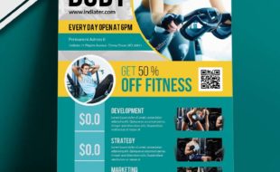 free-gym-sports-training-psd-flyer-template