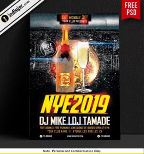 free-new-year-holiday-party-psd-flyer-template