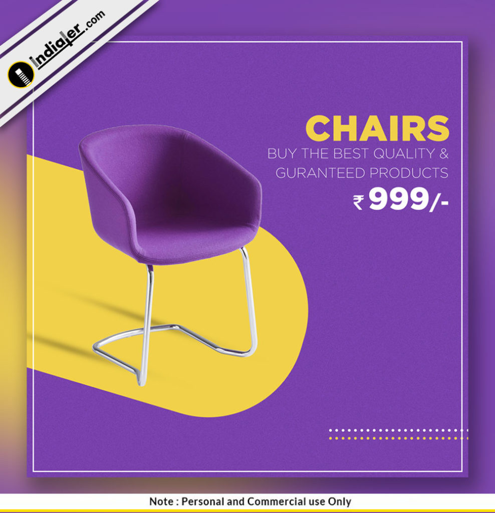 Furniture Sale Poster Free PSD Template Indiater