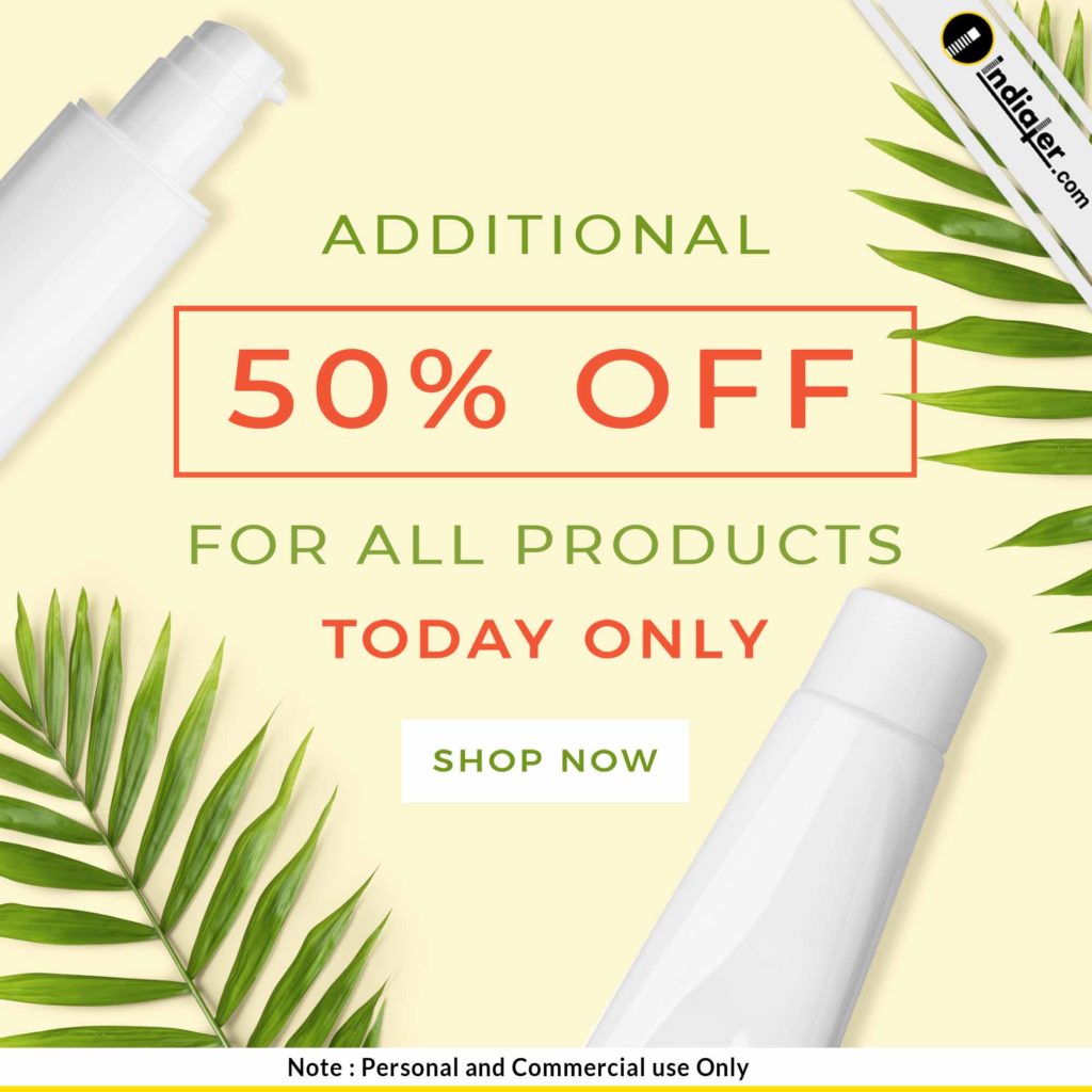 Additional Product Sale Discount Offer Ads Banner Design Free Psd