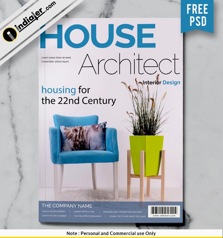 free-house-architect-magazine-cover-design-psd