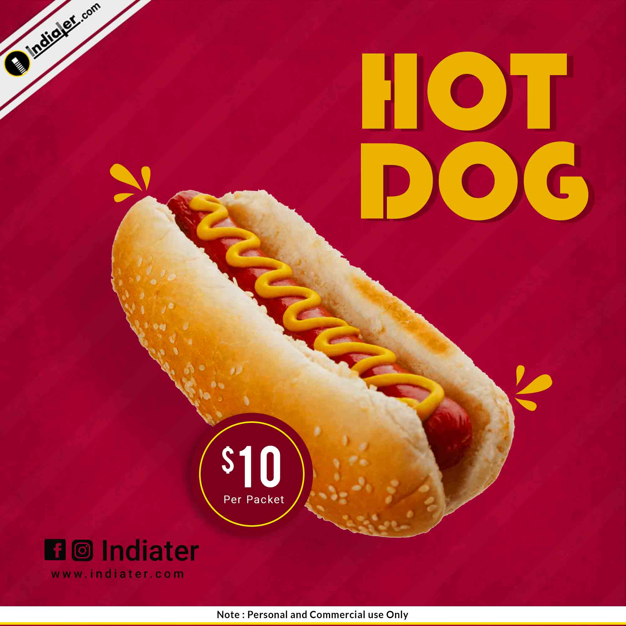 hot dog advertisements