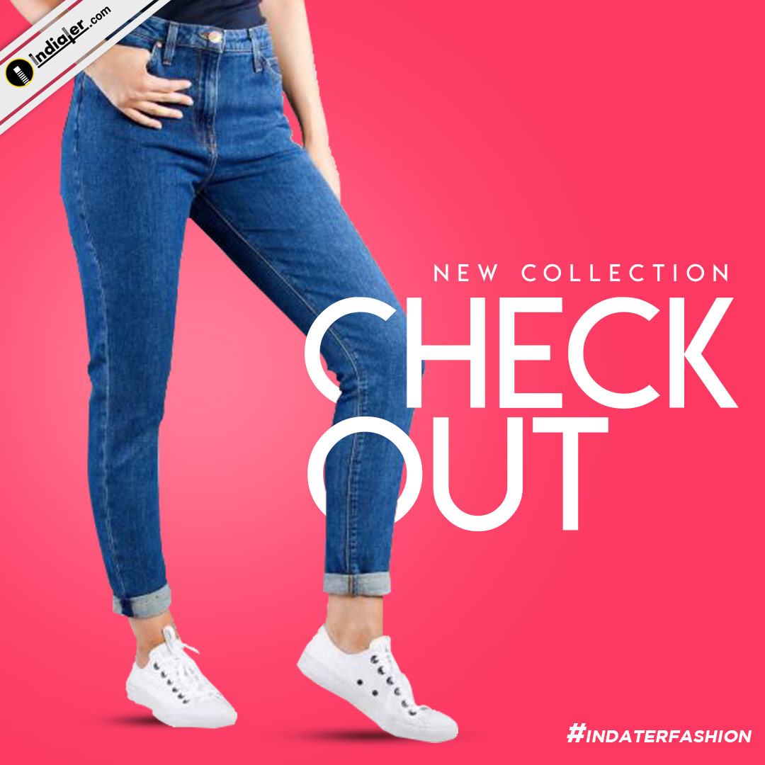 New Fashion Cloth Collection Sale Banner Design Psd 