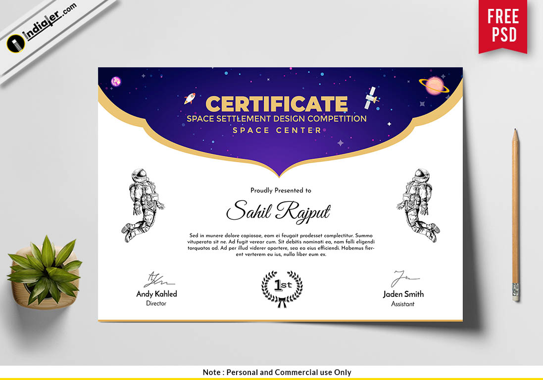 certificate-space-settlement-design-competition-free-psd-template