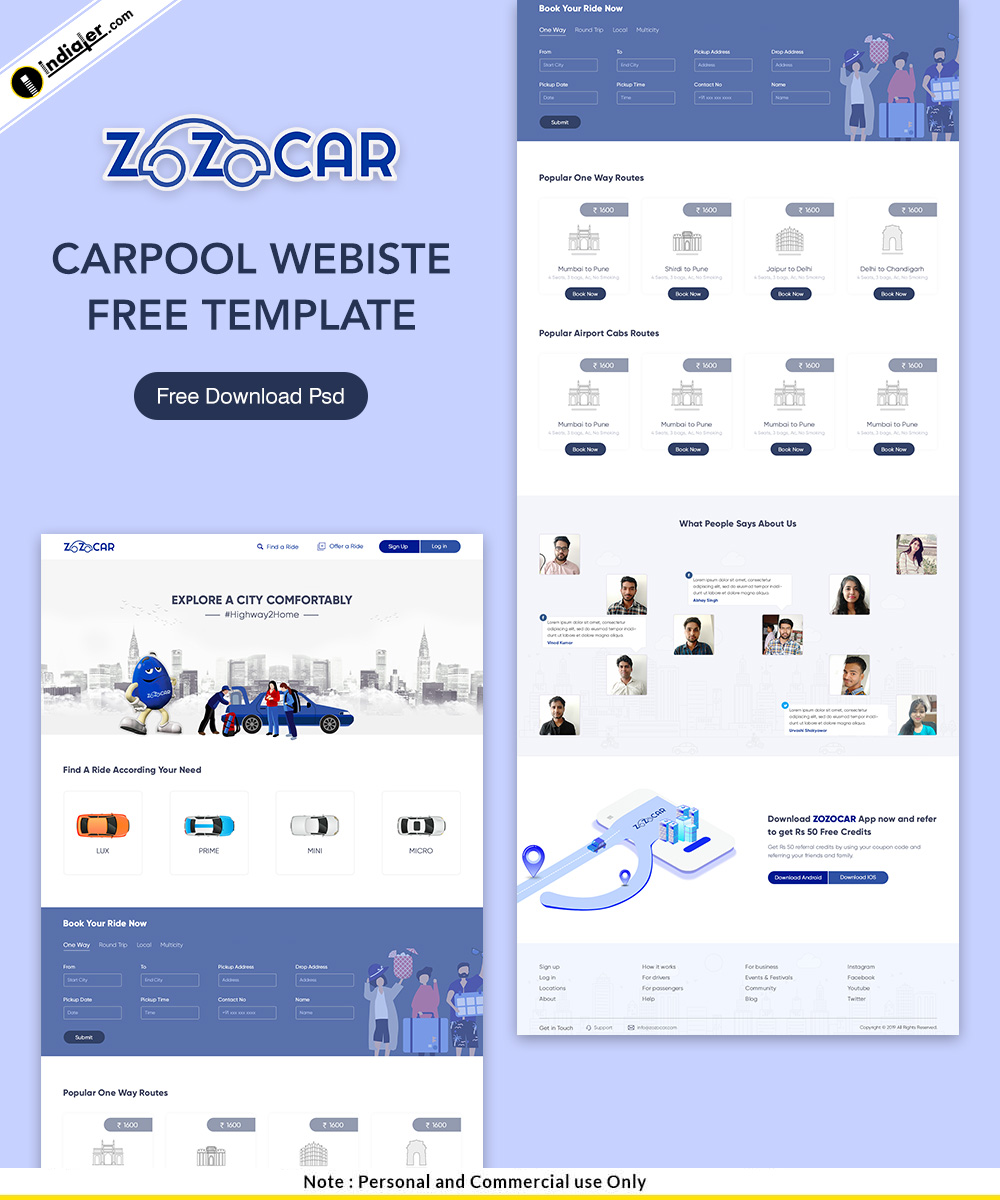carpool-webiste-free-template-psd-download