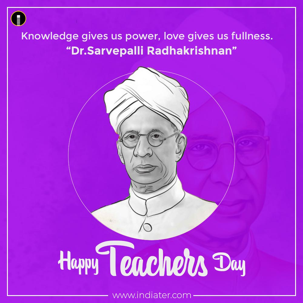 happy teachers day wishes images and PSD free download - Indiater