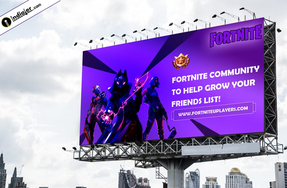 Download Social Media Ads Banners PSD Template Fortnite Player - Indiater