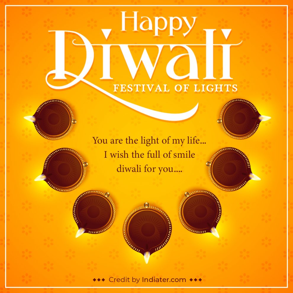 diwali-festival-burning-diya-and-best-wishes