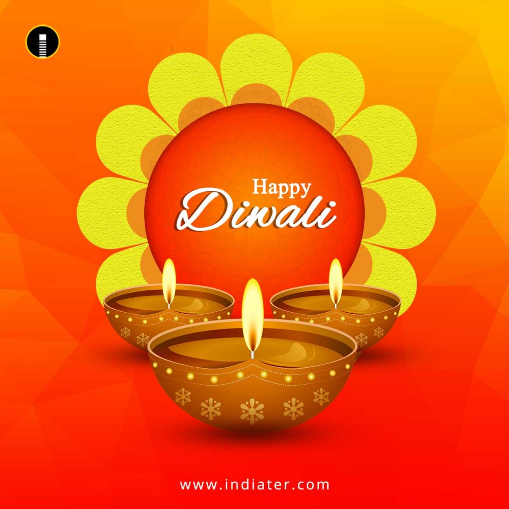 diwali festival design greeting card free download - Indiater