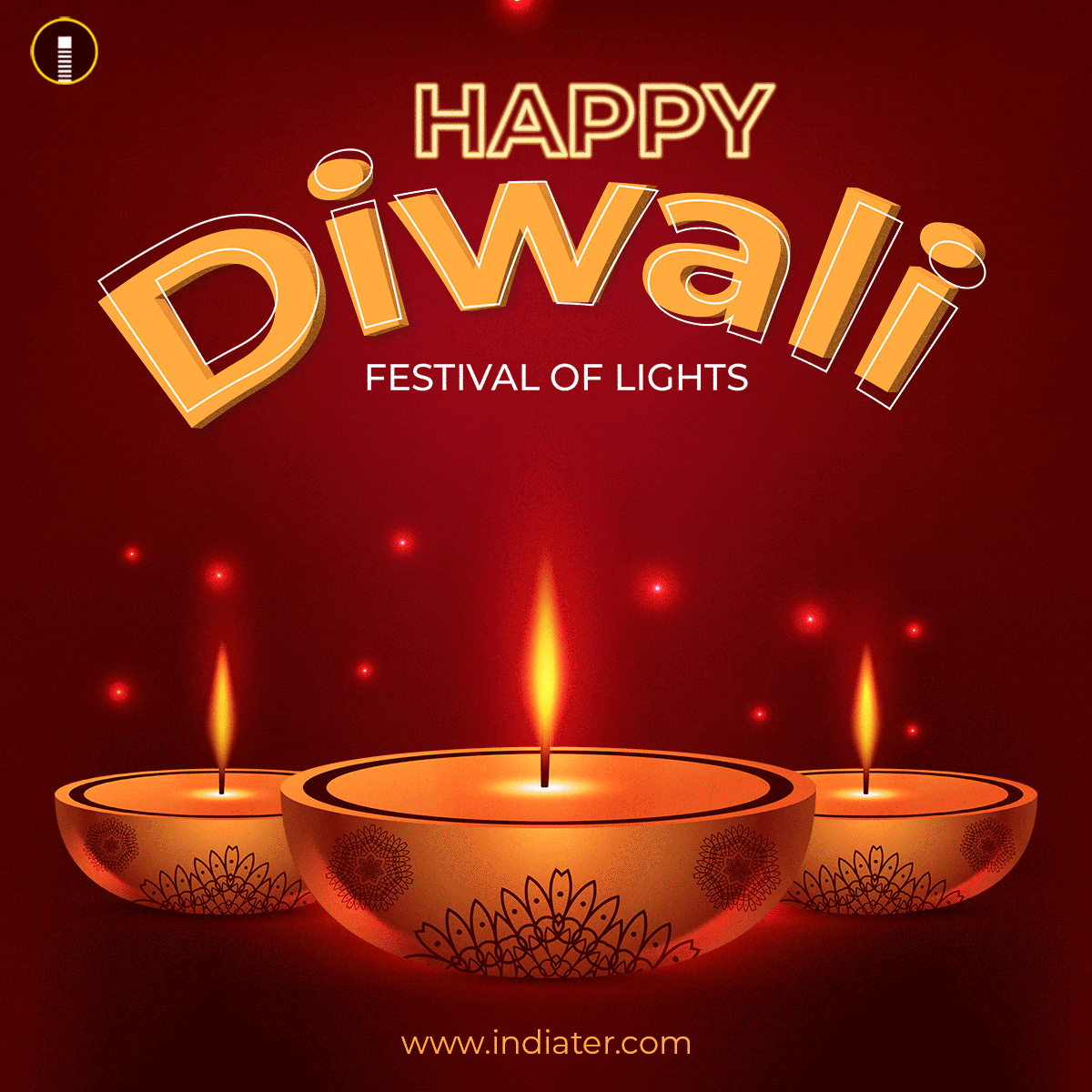 Happy Diwali Wishes Animation GIF Free Download - Indiater