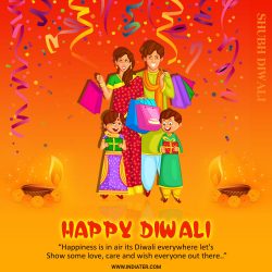 Happy Diwali Wishes festival image with greetings