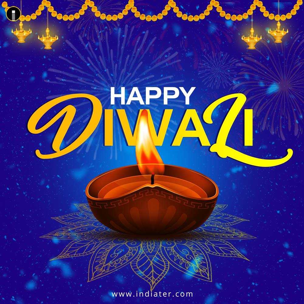 Happy Diwali Festival Greetings Free Download Psd File Indiater