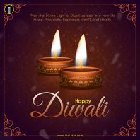 happy diwali festival greetings free download psd file - Indiater