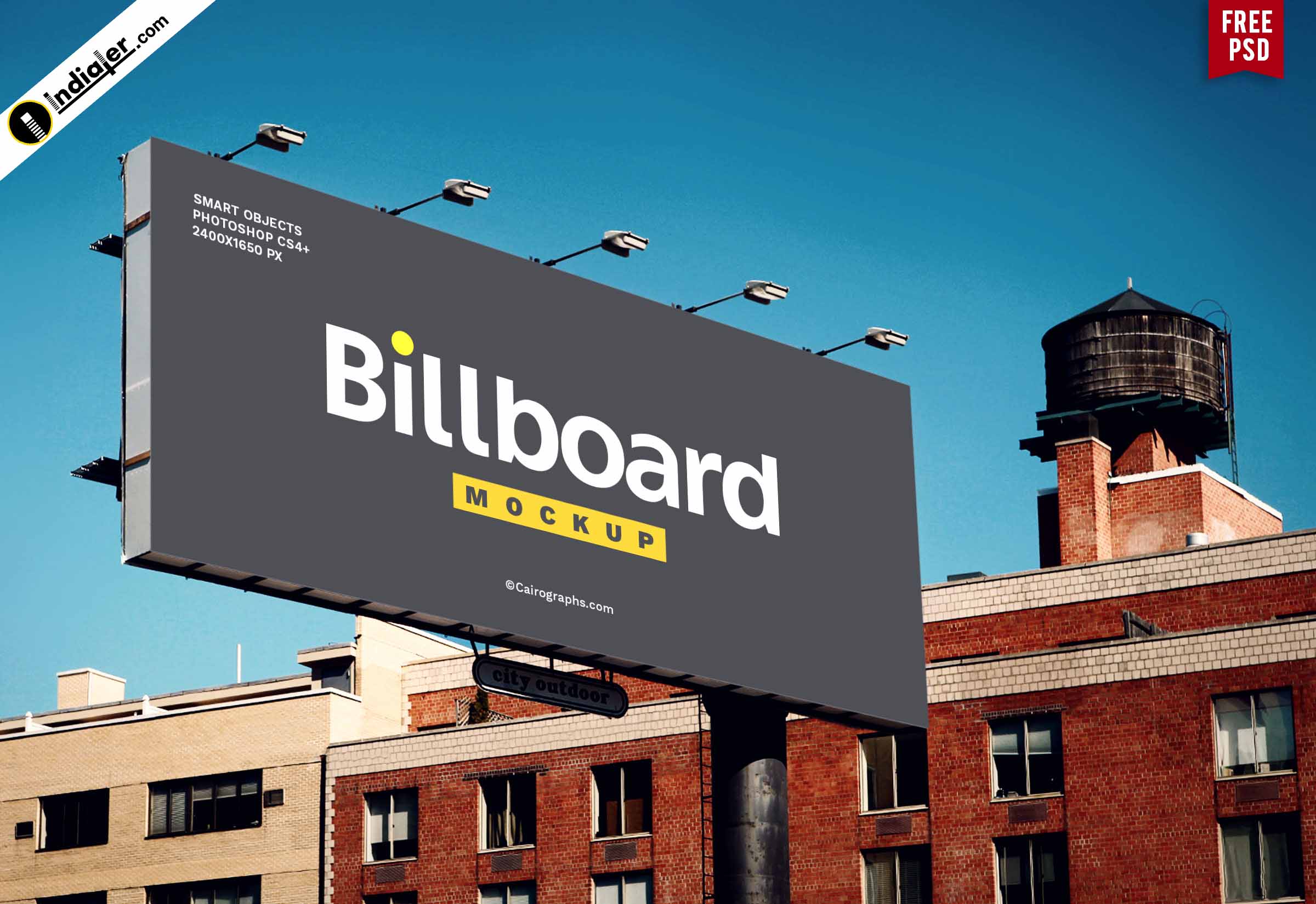 5 Best Billboard And Building Advertising Board Mockups Free PSD 