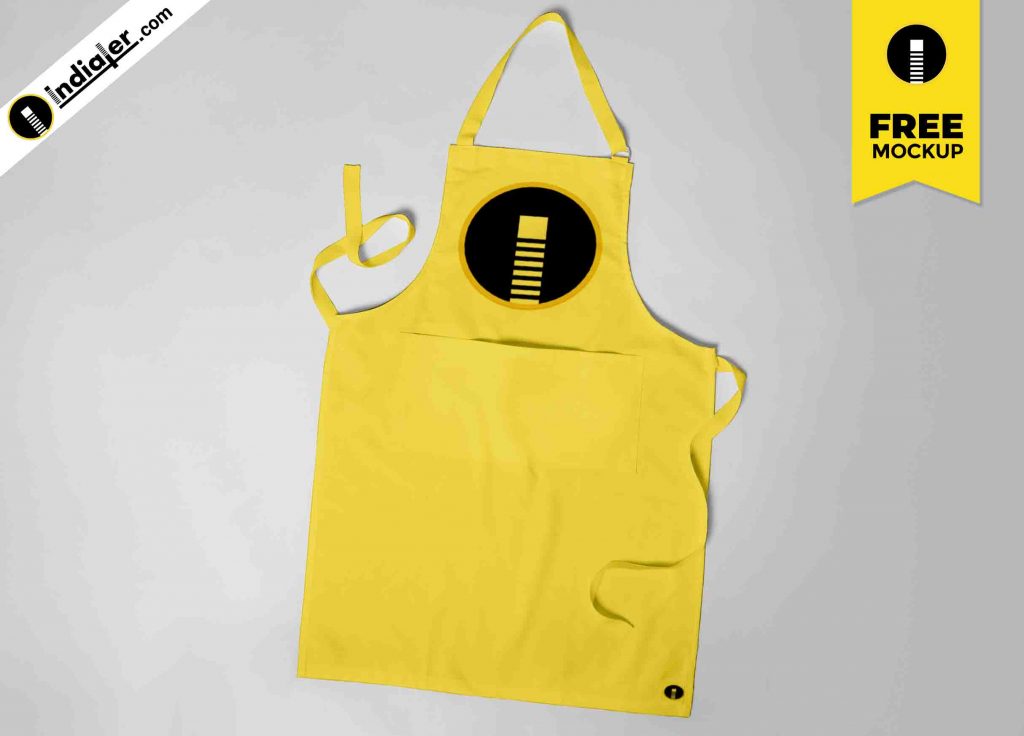 Download Free Download Apron PSD Mockup - Indiater