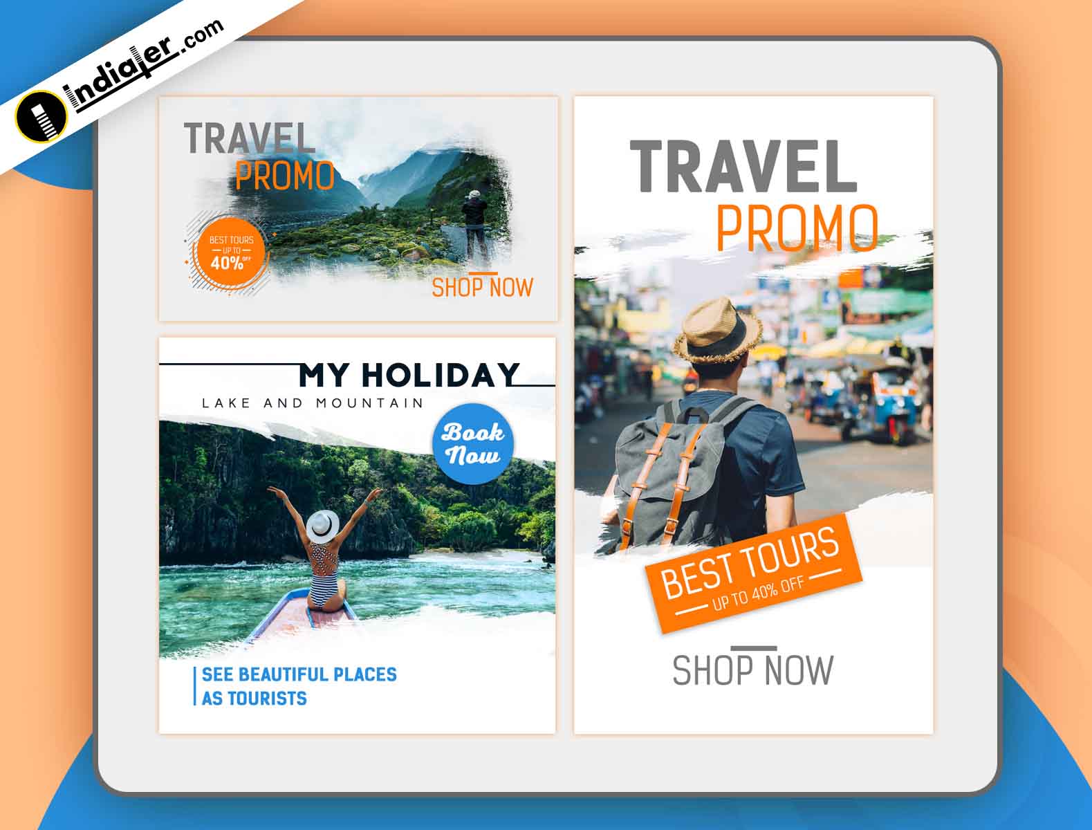 creative travel agency ads