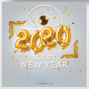 Best 100 Happy New Year 2020 Wishes Images, photos with quotes - Indiater