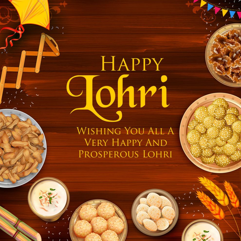Top 50 Happy Lohri Wishes Greetings Images, photos and status with