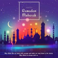 Free Ramadan Mubarak Cards Images Free Download PSD Template - Indiater