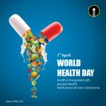 Free World health day concept with healty lifestyle background. Vector ...