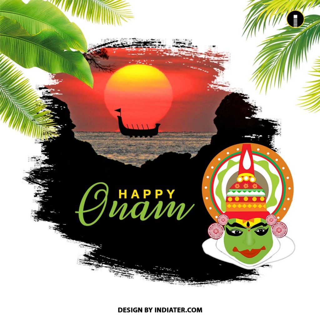 Free Beautiful Happy Onam Wishes Banner or Poster Design PSD Template -  Indiater